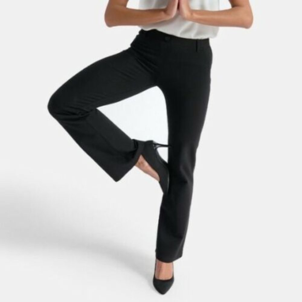 Betabrand Bootcut Ponte Work Yoga Pants M LONG
